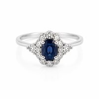 Anello Donna in Oro Zaffiro ANOR-41-198